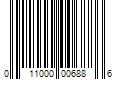 Barcode Image for UPC code 011000006886