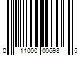 Barcode Image for UPC code 011000006985