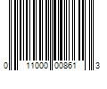 Barcode Image for UPC code 011000008613