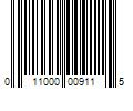 Barcode Image for UPC code 011000009115