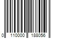 Barcode Image for UPC code 0110000188056