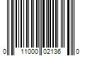 Barcode Image for UPC code 011000021360