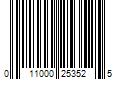 Barcode Image for UPC code 011000253525