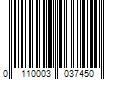 Barcode Image for UPC code 0110003037450