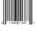 Barcode Image for UPC code 011003113871