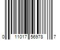 Barcode Image for UPC code 011017569787