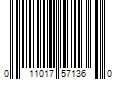 Barcode Image for UPC code 011017571360