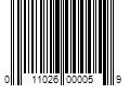 Barcode Image for UPC code 011026000059