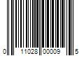 Barcode Image for UPC code 011028000095