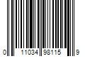 Barcode Image for UPC code 011034981159