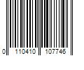 Barcode Image for UPC code 0110410107746