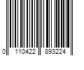 Barcode Image for UPC code 0110422893224