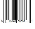 Barcode Image for UPC code 011046000091