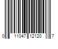 Barcode Image for UPC code 011047121207