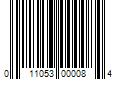 Barcode Image for UPC code 011053000084