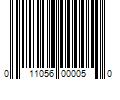 Barcode Image for UPC code 011056000050