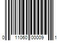 Barcode Image for UPC code 011060000091