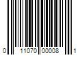 Barcode Image for UPC code 011070000081