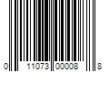 Barcode Image for UPC code 011073000088