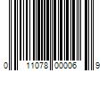 Barcode Image for UPC code 011078000069