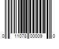 Barcode Image for UPC code 011078000090