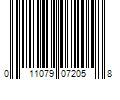 Barcode Image for UPC code 011079072058