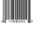 Barcode Image for UPC code 011080000095