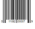 Barcode Image for UPC code 011082000079