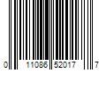 Barcode Image for UPC code 011086520177