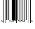 Barcode Image for UPC code 011087000098