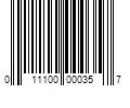 Barcode Image for UPC code 011100000357