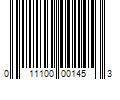 Barcode Image for UPC code 011100001453