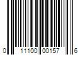 Barcode Image for UPC code 011100001576