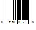 Barcode Image for UPC code 011100001743