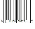 Barcode Image for UPC code 011100003297