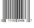 Barcode Image for UPC code 011100004867