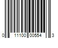 Barcode Image for UPC code 011100005543