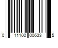 Barcode Image for UPC code 011100006335