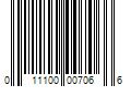 Barcode Image for UPC code 011100007066