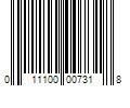 Barcode Image for UPC code 011100007318