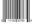 Barcode Image for UPC code 011100007639