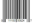 Barcode Image for UPC code 011100008247