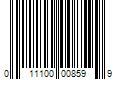 Barcode Image for UPC code 011100008599