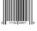 Barcode Image for UPC code 011100009176