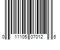 Barcode Image for UPC code 011105070126