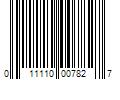 Barcode Image for UPC code 011110007827