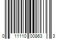 Barcode Image for UPC code 011110008633