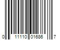 Barcode Image for UPC code 011110016867