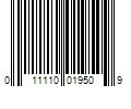 Barcode Image for UPC code 011110019509