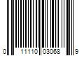 Barcode Image for UPC code 011110030689